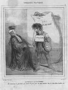 Item #19-7712 “Croquades Politiques, no. 2: La Nouvelle Loi Electorale: Ah! Monsieur le...