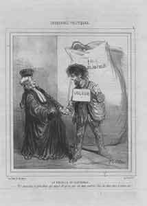 Item #19-7714 “Croquades Politiques, no. 2: La Nouvelle Loi Electorale: Ah! Monsieur le...