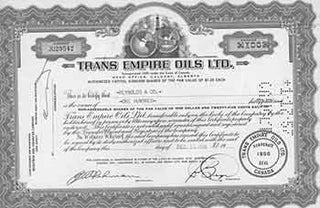 Item #19-7759 Certificate of 100 Authorized Capital 5,000,000 Shares of the Par Value of One...