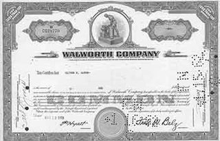 Item #19-7778 Certificate of 100 Fully-paid and Non-assessable Shares of the Par Value of $2.50...
