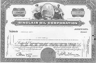 Item #19-7787 Certificate of 68 Fully-paid and Non-assessable Common Shares of Par Value $5 Each....