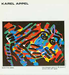 Item #19-8046 Black Eyed Animal. Karel Appel, artist