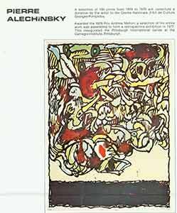 Item #19-8054 Invisible Flying Objects. Pierre Alechinsky, artist