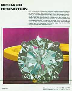 Item #19-8061 Diamond. Richard Bernstein, artist
