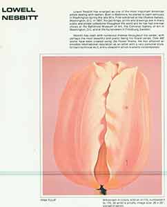 Item #19-8126 Pink Tulip. Lowell Nesbitt, artist