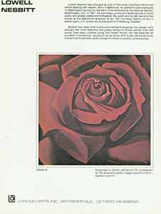 Item #19-8127 Rose-75. Lowell Nesbitt, artist