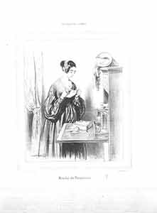 Item #19-8235 “Mandat de Perquisition,” from the Politique des Femmes series, A&B Catalog No....