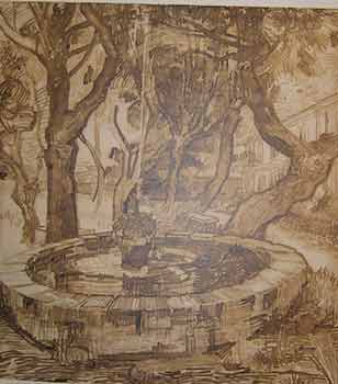 Item #19-8401 The fountain in the hospital garden. Vincent van Gogh
