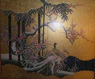 Item #19-8644 Wild Ducks and Birds in a Snow Landscape. 18th Century Japanese Painter