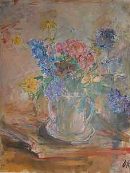 Oskar Kokoschka - Vase of Flowers