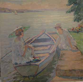 Edward Cucuel - Rowing Party