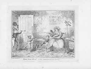 Item #19-8683 Home From School, or the Commencment of the Holidays. George Cruikshank
