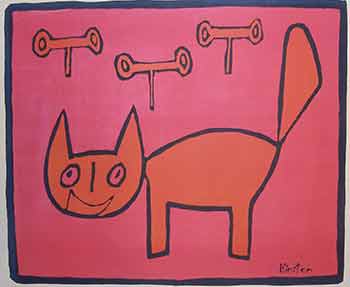 Kirsten - Line Drawing of Cat