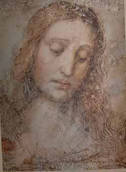 Item #19-8738 Study of Christ for The Last Supper. Leonardo da Vinci.