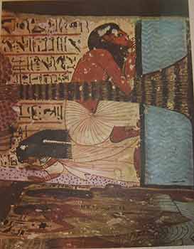 Item #19-8754 UNESCO World Art Series. Painting from Tomb of Amennaki. Ancient Egyptian Artist