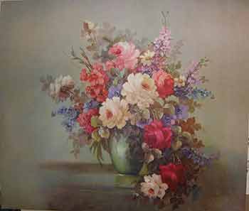 M. DuChamp - Vase of Flowers