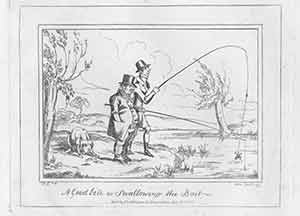 Item #19-8787 “A Good Bite or Swallowing the Bait.”. George Cruikshank, William Heath, engrav