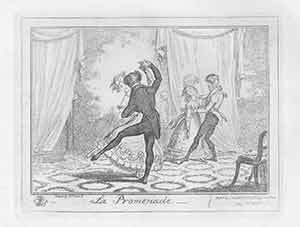 Item #19-8788 “La Promenade.”. George Cruikshank