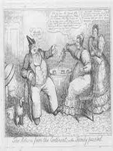 Item #19-8790 “The Return from the Continent; or the Family Puzzled.”. John Phillips, artist