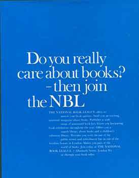 Item #19-8859 Do You Really Care About Books? (Exhibition Poster). National Book League