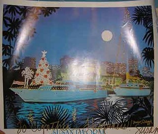 Item #19-8934 Winterfest 1987, Fort Lauderdale. (Exhibition Poster). Susan Dvorak