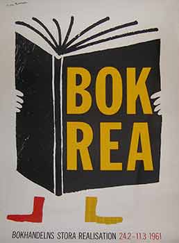 Item #19-8953 Bokrea, 24.2-11.3 1961. (Exhibition Poster). Sime B. Candt?