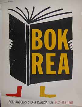 Item #19-8954 Bokrea, 24.2-11.3 1961. (Exhibition Poster). Sime B. Candt?