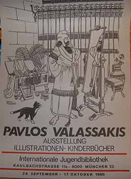 Item #19-8993 Pavlos Valassakis, 24 September to 17 October, 1980. (Exhibition Poster)....