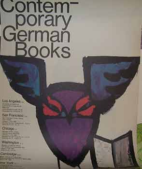 Item #19-9006 Contemporary German Books. (Exhibition Poster). Herman Rastorfer