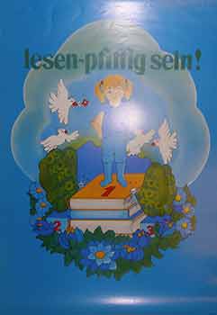 Item #19-9015 Lesen-pfiffig sein!. (Exhibition Poster). Breuer