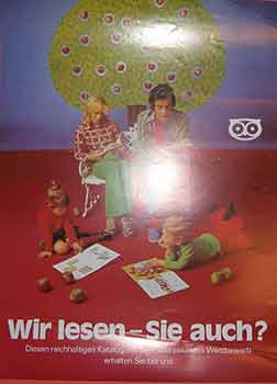 Item #19-9120 Wir lesen - sie auch? (Exhibition Poster). 20th Century German Artist