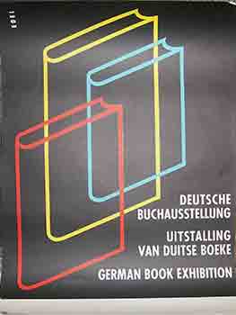 Item #19-9132 German Book Production. German Book Exhibition. (Exhibition Poster). Edel, The...