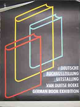 Item #19-9133 German Book Production. German Book Exhibition. (Exhibition Poster). Edel, The...