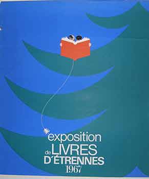 Item #19-9197 Exposition de Livres D'Étrennes, 1967. (Exhibition Poster). 20th Century French...