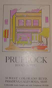 Item #19-9227 Collectable books bought and sold. (Exhibition Poster). Prufrock Books, Etc