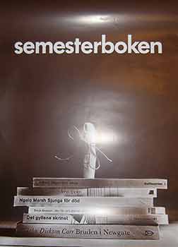 Item #19-9250 Semesterboken. (Exhibition Poster). 20th Century Swedish Artist.