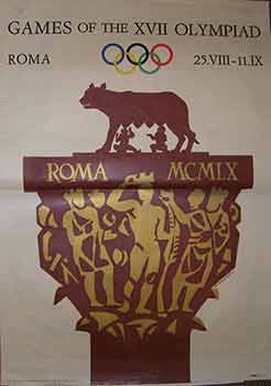 Item #19-9413 Games of the XVII Olympiad (official poster). Armando Testa