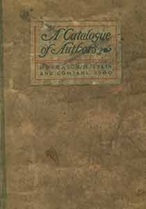Item #19-9460 A Catalogue of Authors Whose Works are Published by Houghton, Mifflin and Co.;...