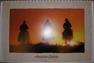 Item #19-9593 American Cowboy. (Poster). David R. Stoecklein, Photo