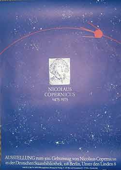 Item #19-9612 Nicolaus Copernicus. (Poster). 20th Century German Artist