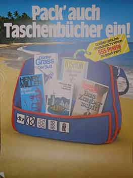 Item #19-9613 Pack' auch Taschenbücher ein!. (Poster). 20th Century German Artist