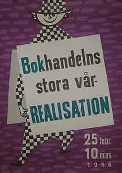 Jerry Roupe - Bokhandelns Stora Var Realisation. 25/2-10/3, 1956. (Poster)