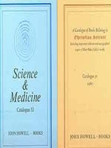 Item #19-9664 Science and Medicine, Catalogue 53; A Catalogue of Books Relating to Christian...