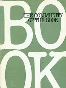 Item #19-9675 The Community of the Book: A Directory of Selected Organizations and Programs....