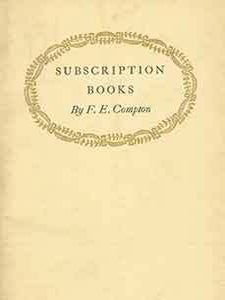 Item #19-9677 Subscription Books. F. E. Compton