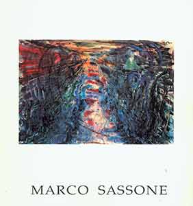 Item #19-9845 Marco Sassone: Watercolors. Mariah Marvin, Marco Sassone, Pasquale Iannetti Art...