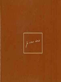 Item #19-9934 Folon: Je Vous Ecris. Signed by artist. Inscribed and autographed by Folon. Francis...