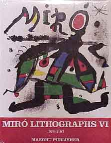 Item #190-5 Miró Lithographs VI: 1976-1981. Patrick Cramer