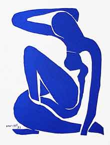 Item #50-0028 Blue Nude. Henri Matisse