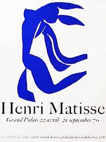 Item #50-0029 Dancer - Grand Palais. Poster. Henri Matisse